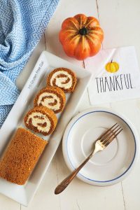 Small Batch Gluten Free Pumpkin Roll