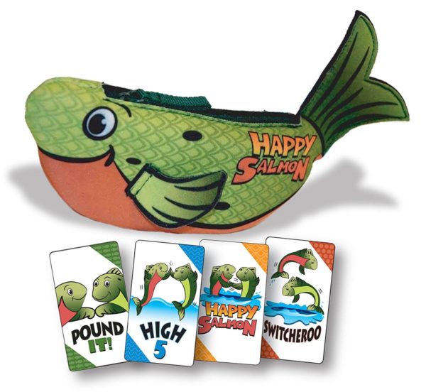 Exploding Kittens Happy Salmon Family-Friendly Party - Card Games for  Adults, Teens & Kids