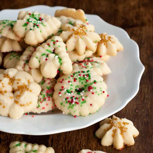 Cultural Gluten Free Christmas Cookies Gluten Free Spritz Cookies Flippin Delicious