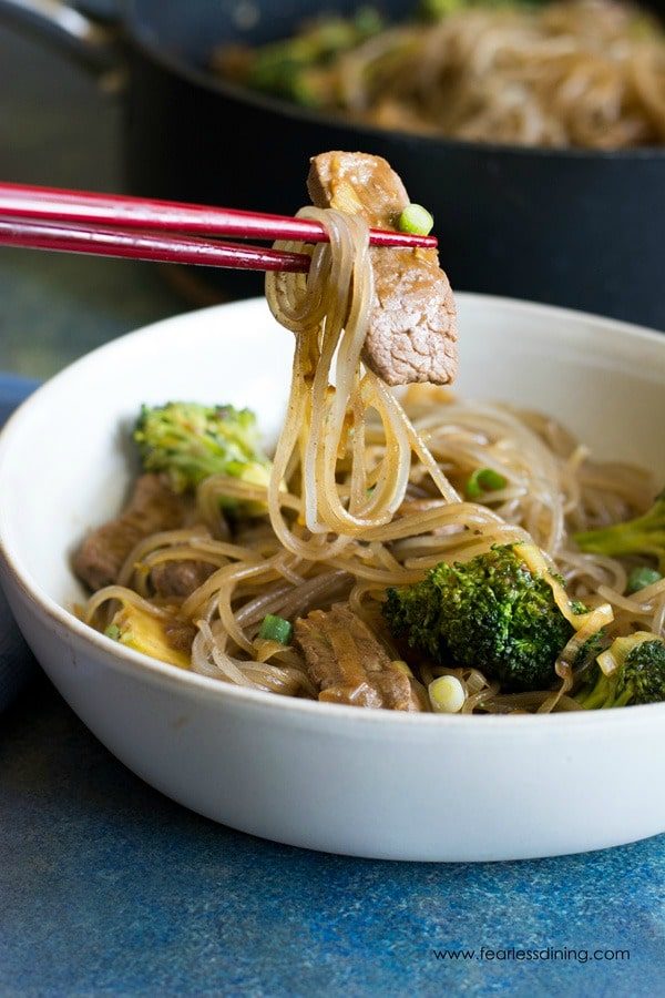Lunar New Year Beef-and-Broccoli-Stir-Fry-chopsticks Fearless Dining