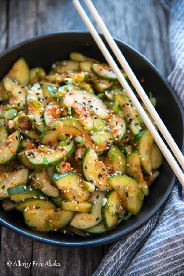 Lunar New Year Quick-Kimchi-Cucumbers-Recipe-6 Allergy Free Alaska
