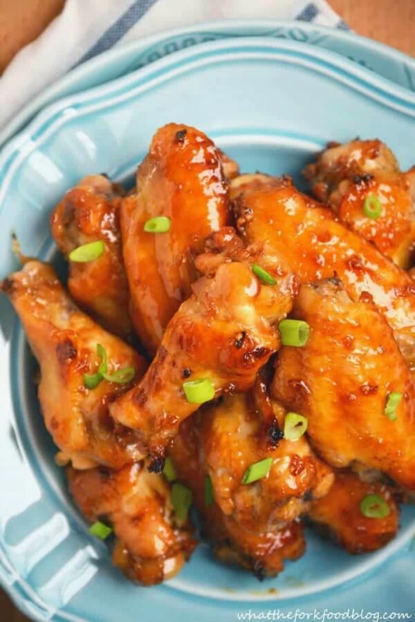 Lunar New Year Sticky Asian Garlic Wings-3-768x1155 What the Fork Blog