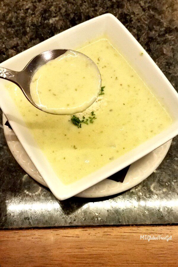 Amore Trattoria Italiana Gluten Free Soup