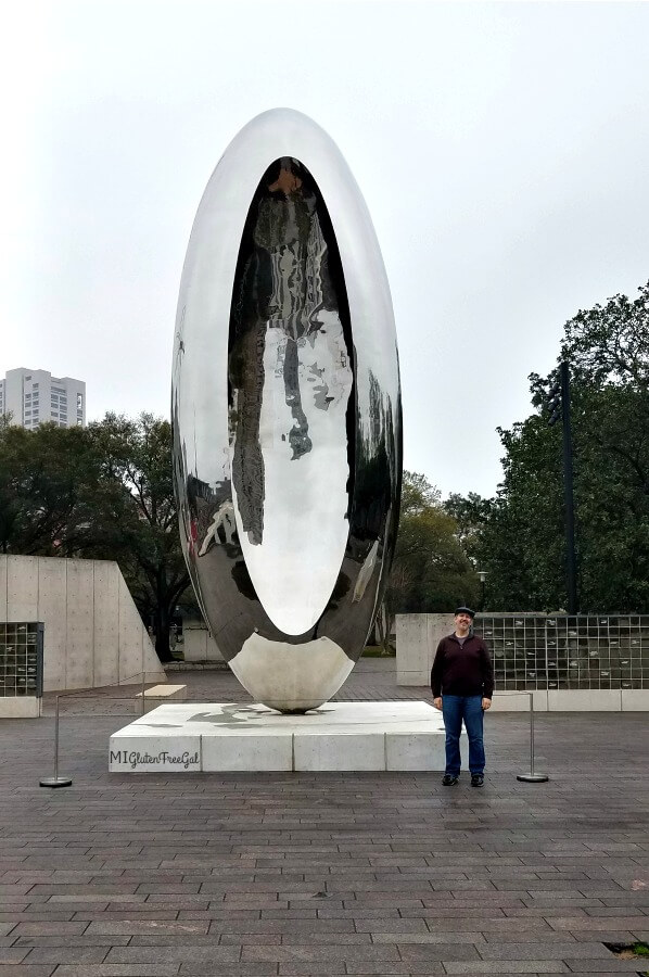 Gluten Free Houston Cullen Sculpture Garden Cloud Tower Mi