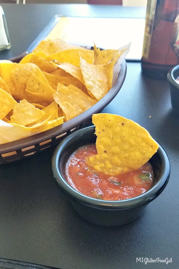 Hidalgo Mexican Restaurant Chips in Salsa