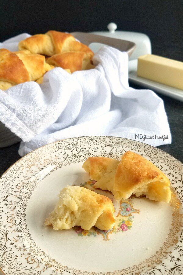 Homemade Gluten Free Crescent Rolls MI Gluten Free Gal