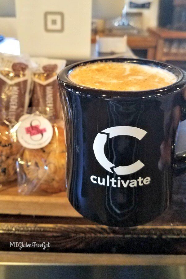 cultivate coffee ypsilanti coffee shop gluten free options Gr8 Bakes