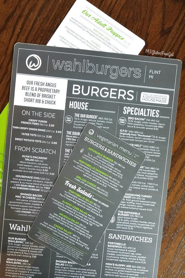 wahlburgers menu