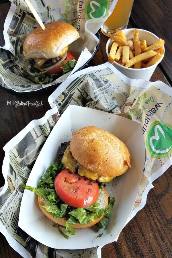 wahlburgers original Our burger gluten free