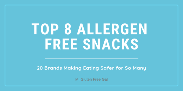 Top 8 Allergen free snacks Twitter