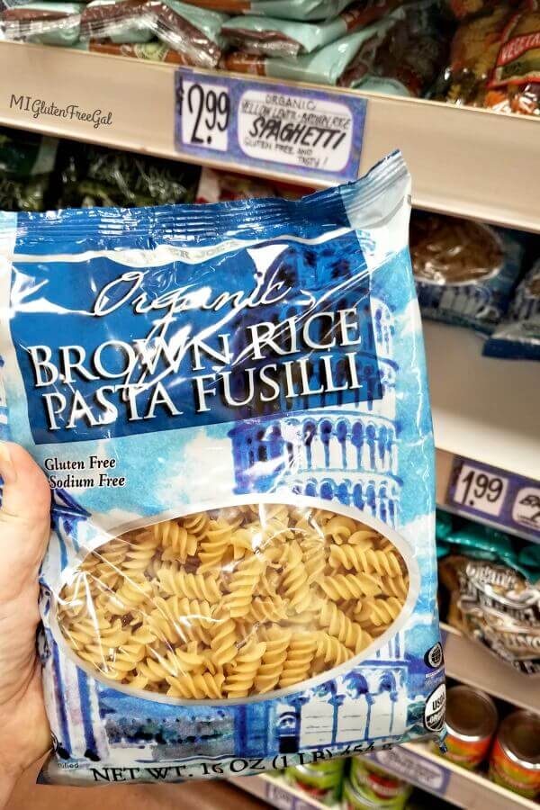 trader joe's gluten free pasta