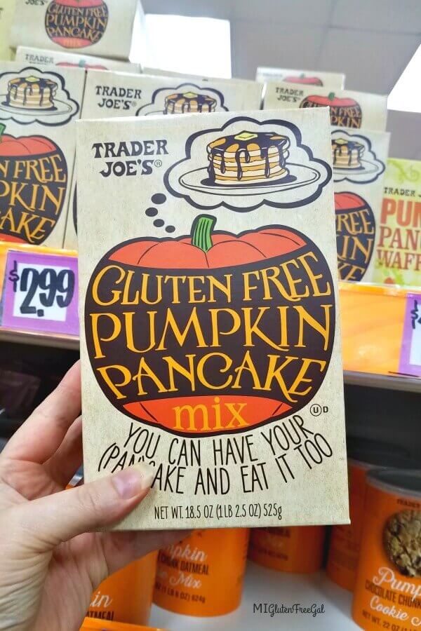 trader joe's gluten free pumpkin pancake mix