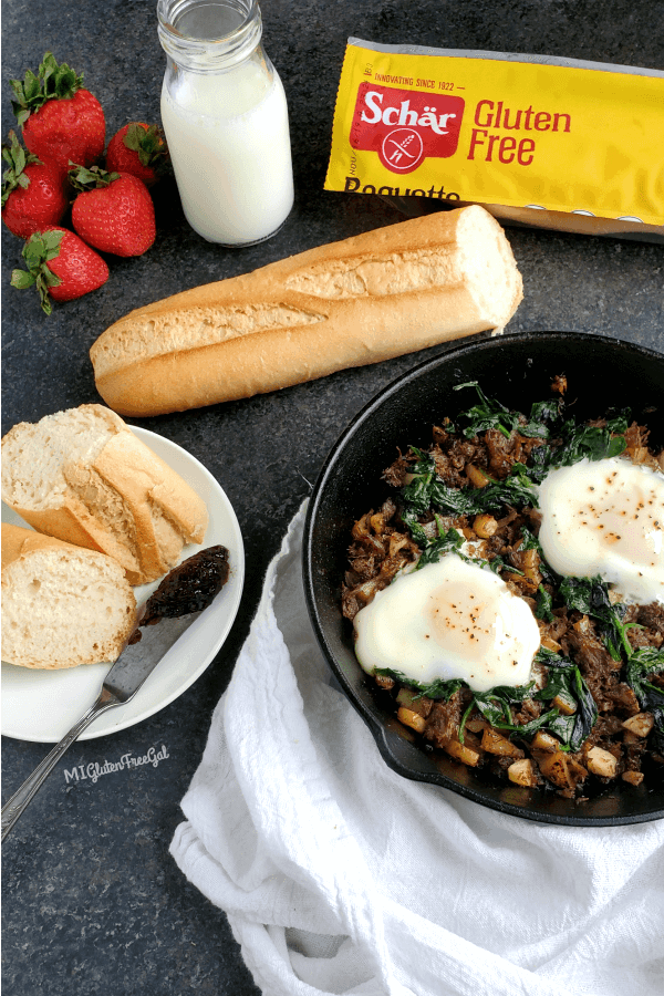 Schar beef roast morning hash