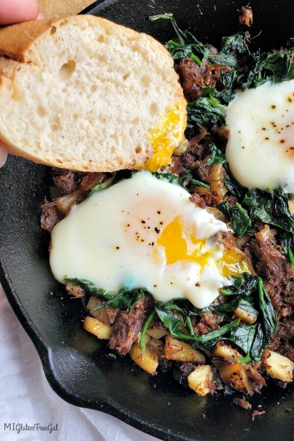 schar beef roast hash close up 