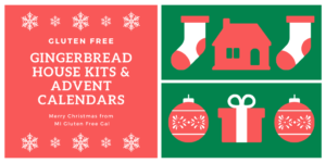 Gluten Free Gingerbread House Kits & Advent Calendars
