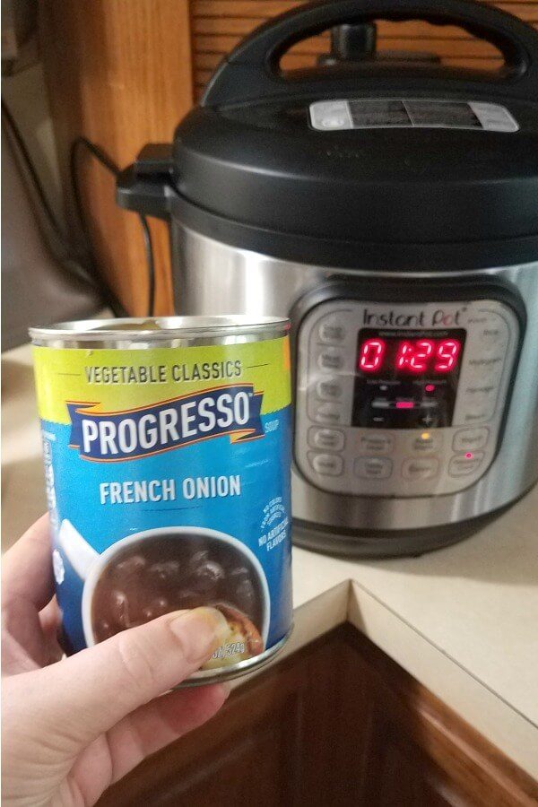 instant pot and progresso soup 