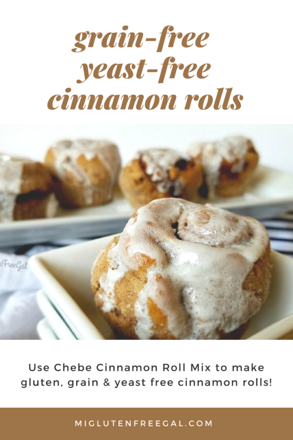 Grain Free Cinnamon Rolls