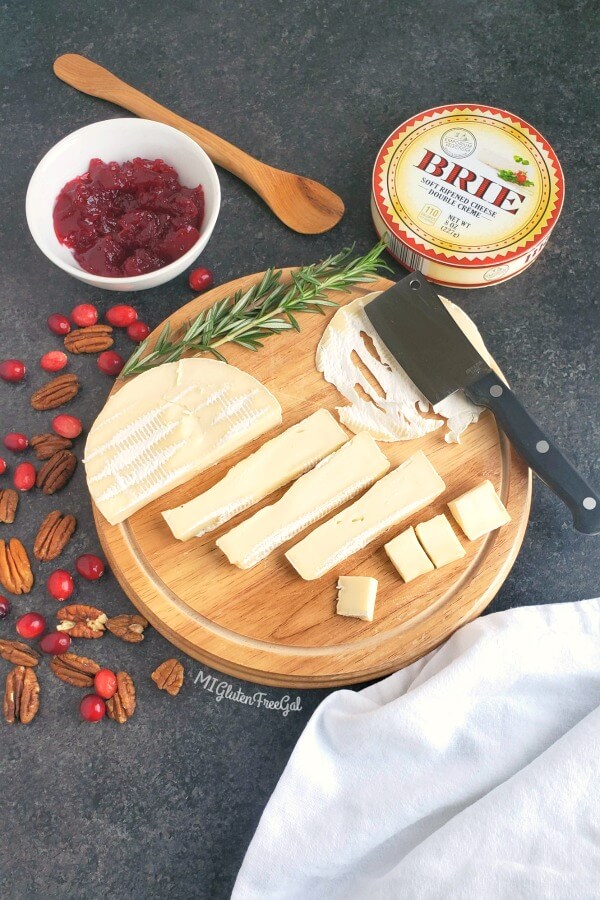 brie, cranberries and pecans