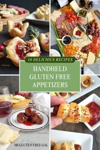 Gluten Free Appetizers & Handheld Eats