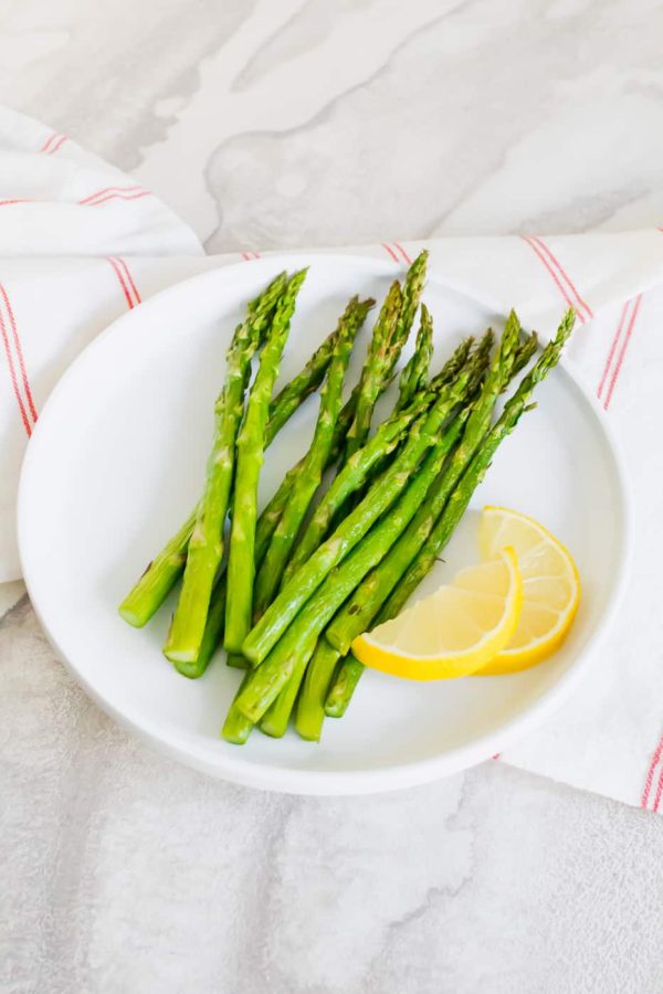 easter dinner air fryer asparagus vegetarian mamma