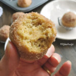 bite size gluten free donut muffins bite taken