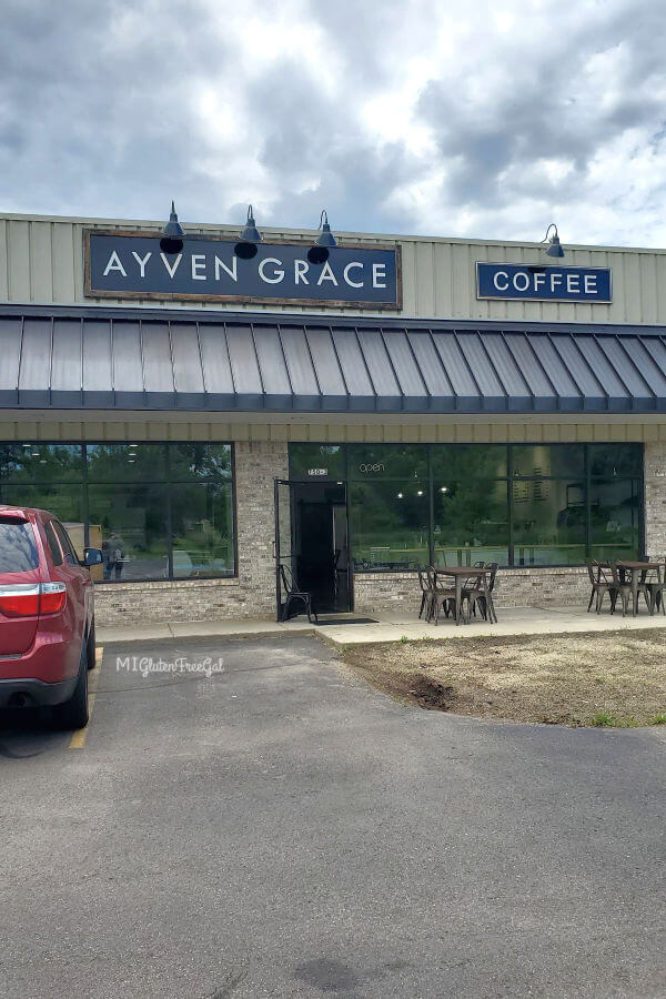 ayven grace coffee and studio exterior