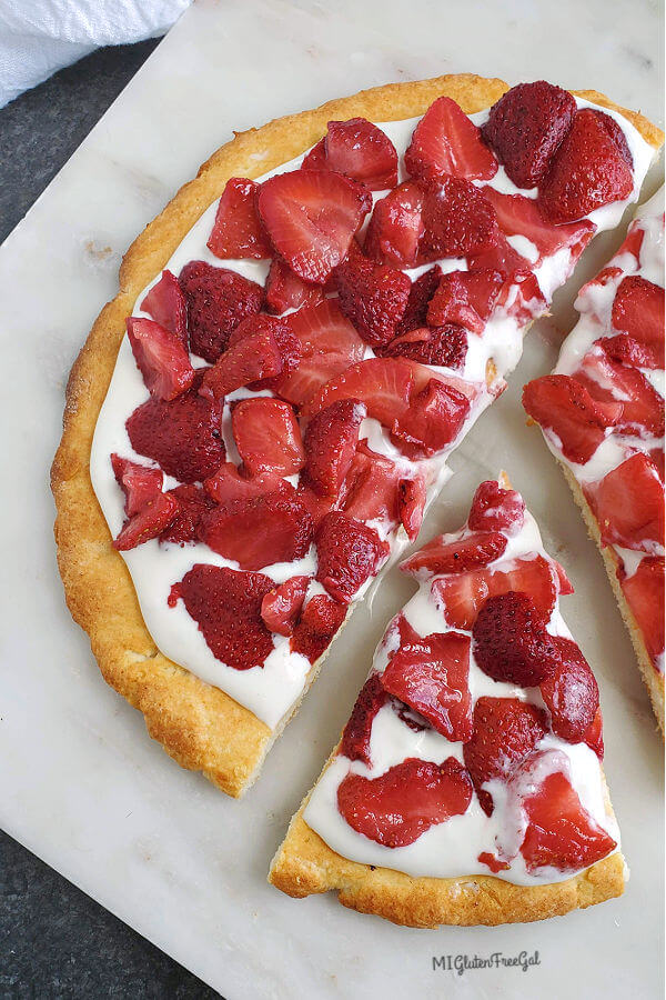 gluten free strawberry shortcake pizza whole