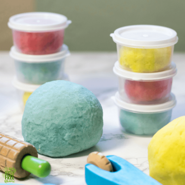 DIY All-natural, Non-toxic, Playdough Kit for Kids, Play Doh, Craft Kit,  Kit for Kids, Gluten Free, Allergen Free 