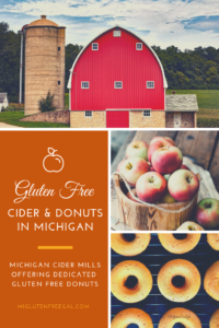 Michigan Cider Mills with Gluten Free Donuts
