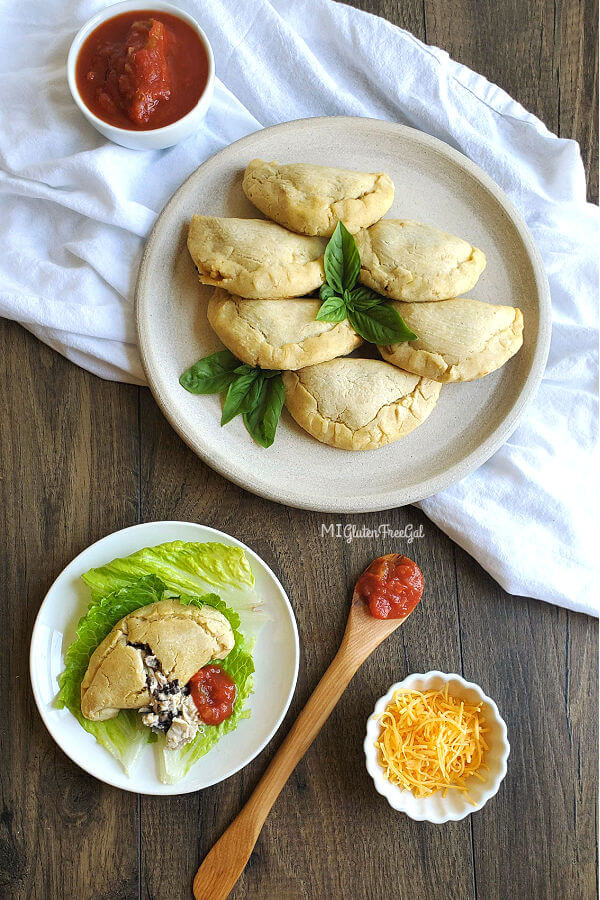 gluten free empanadas plated