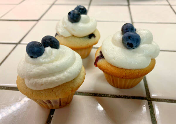 Baked 4 U Blueberry Pancake Cupcakescake 