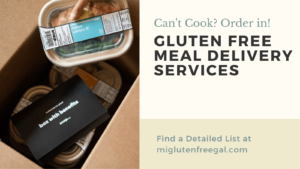 Gluten Free Meal Delivery Services