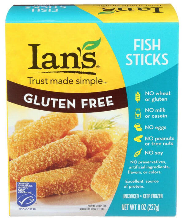 Ian's Gluten Free Fish Sticks