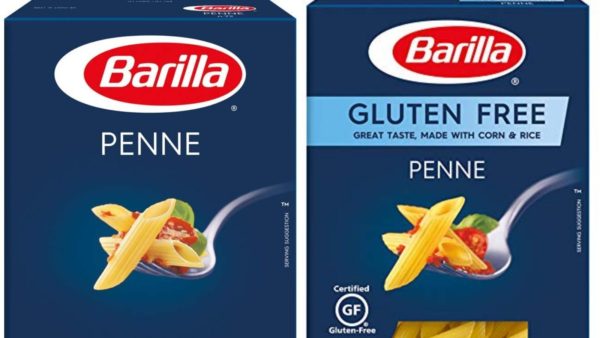 barilla gluten free packaging