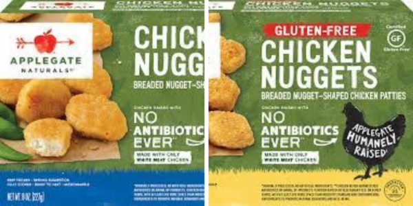 applegate wheat vs gluten free packaging