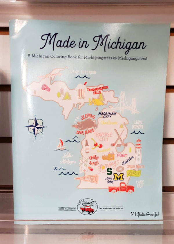 Made IN Michigan coloring book The Front Porch Suttons Bay Michigan