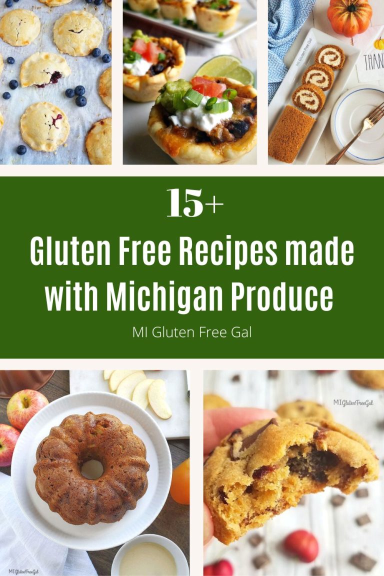 Gluten Free Recipes Made with Michigan Produce