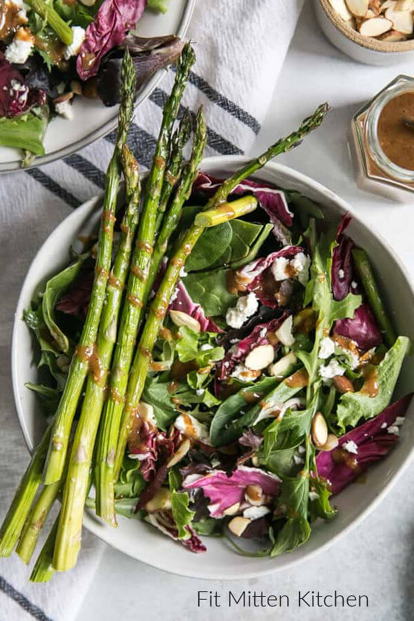 Fit Mitten Kitchen Roasted Asparagus Salad