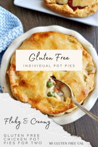 Individual Gluten Free Chicken Pot Pies