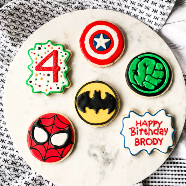 Handmade By Megs Gluten Free Superhero Cookies 