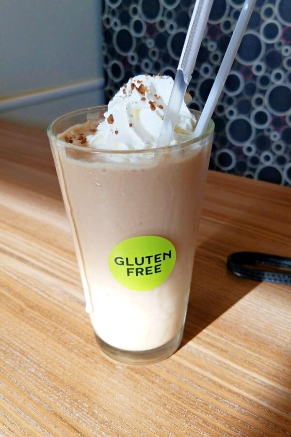 burger 21 gluten free shake