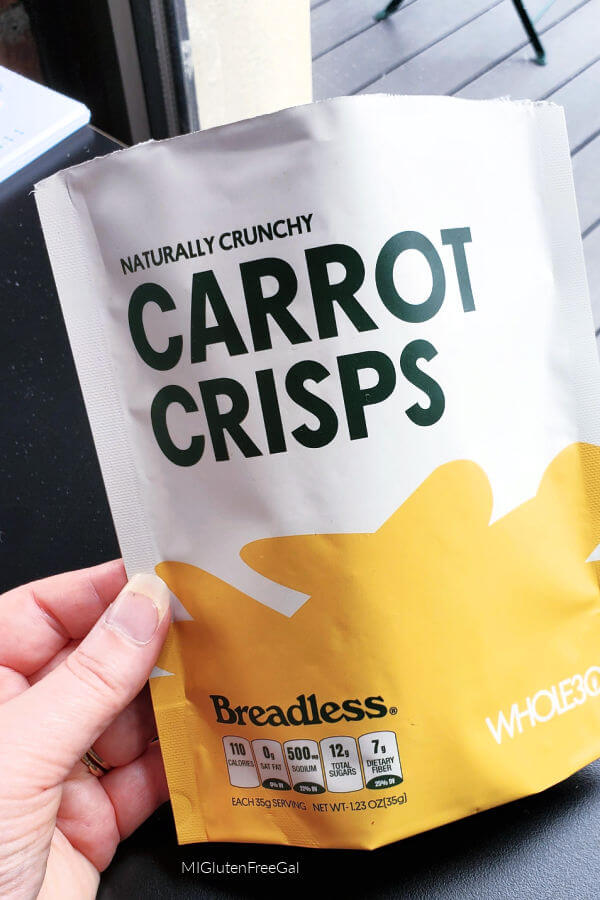 Carrot Crisps Packaging