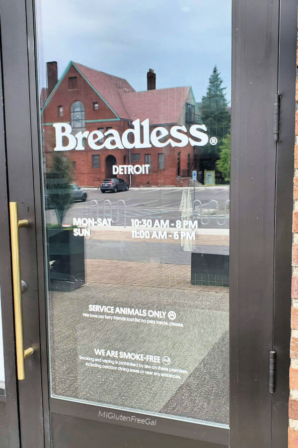Entry Door at Breadless