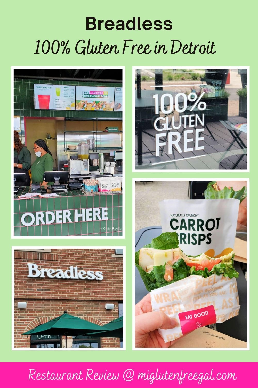 Breadless - Dedicated Gluten Free in Detroit - MI Gluten Free Gal