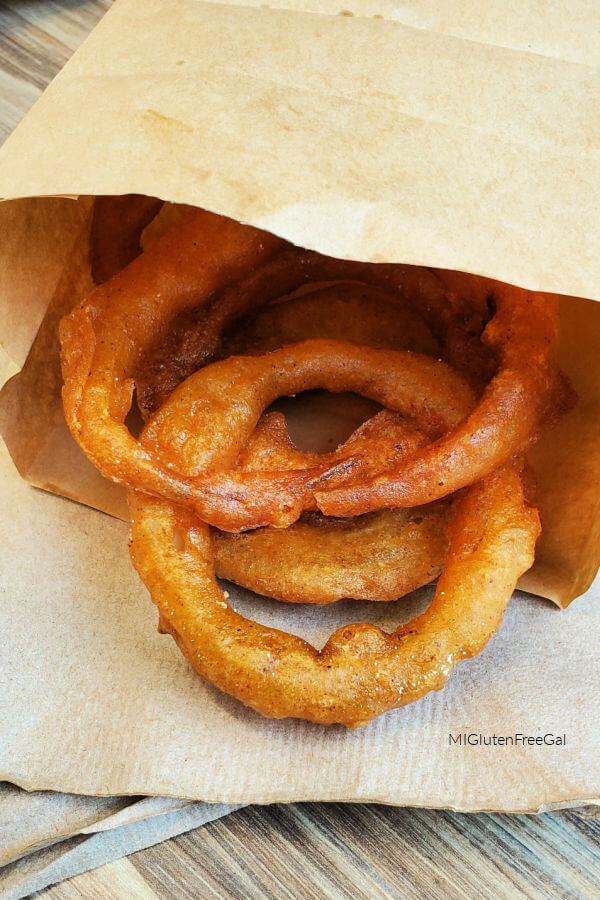 Papa Chops Eatery Gluten Free Onion Rings