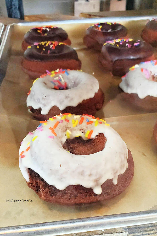 Nourish Juicery Kitchen gluten free and vegan donuts