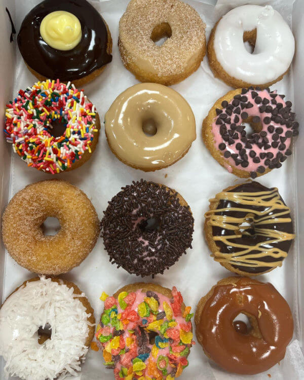 Gluten Free Donuts from The Dipped Donut in Delaware Ohio