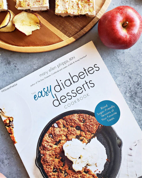 Easy Diabetes Desserts Cookbook cover
