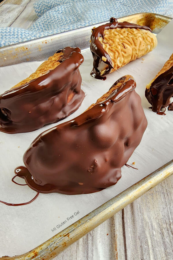 Gluten Free Choco Tacos 