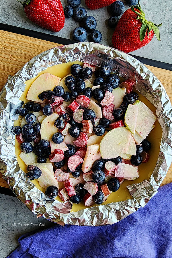 Gluten Free Fruits of the Forest Pie Filling